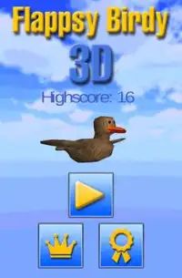 Flying Birdy 3D Screen Shot 0