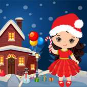 Christmas Girl Rescue Kavi Escape Game-297