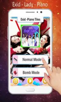 Girlband Exid Lady Piano Games Screen Shot 1