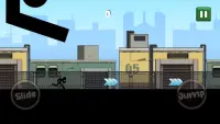 Stickman Crazy Runner Screen Shot 1