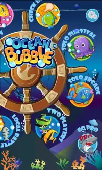 (HD) Ocean Bubble Shooter Screen Shot 0