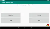 Countries, Capital cities, Continents, Flags Quiz Screen Shot 13