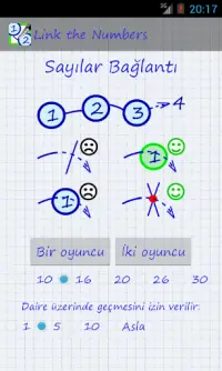Sayıları iletişime 2 oyuncu Screen Shot 0