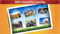 Puzzle Game with Baby Animals Screen Shot 1