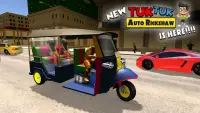 Tuk tuk autista Auto Rickshaw Taxi Screen Shot 3
