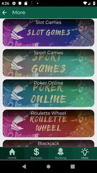 888 Casino Mobile Tools Screen Shot 2