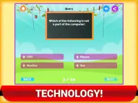 General Knowledge Trivia Quiz IQ Game Screen Shot 0