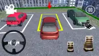 много уровень автомобиль стоянка свободно 3D игра Screen Shot 2