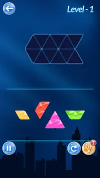 Triangle - Block puzzle legend Screen Shot 3