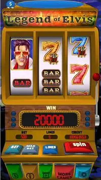 Legend of Elvis Casino Slots Screen Shot 2