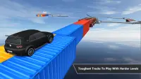 Impossible Car Racing on Ramp Tracks 3D Screen Shot 1