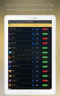 LCS & TFT Guide League of Legends Mobile Champions Screen Shot 18
