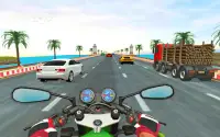 Bike rider highway racer 3d- New bike racing Games Screen Shot 0