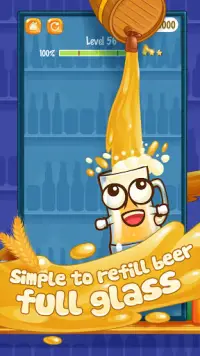 Happy Beer Glass: Pouring Water Puzzles Screen Shot 2