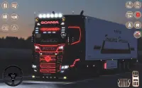 euro camion gioco di guida 3d Screen Shot 1