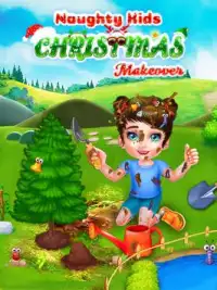 أطفال مطيع كيكوفر عيد الميلاد - ألعاب عيد الميلاد Screen Shot 2