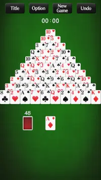 Pyramid Solitaire[card game] Screen Shot 10