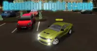 Gece Otomobil Şehir Otopark 3D Screen Shot 10