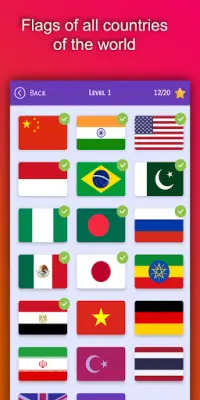 Flags Quiz Game 2020 Screen Shot 1