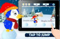 Baby Penguin Jump - Christmas Screen Shot 1