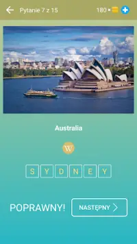 Miasta świata: Zgadnij miasto — Quiz, gra Screen Shot 1
