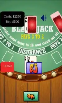 Black jack 1 Million Free Screen Shot 2