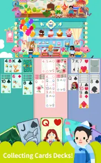 Solitaire Cooking Tower Screen Shot 1