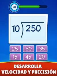 Juegos de Matemáticas español Screen Shot 13