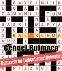 Crossword Turkish Puzzles Game 2018 Screen Shot 0