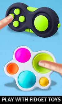 Fidget Cube Antistress Buttons 3D Toys Satisfying Screen Shot 3