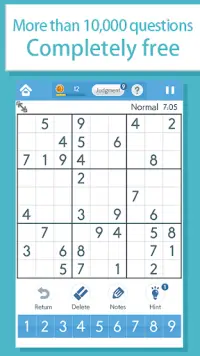 Sudoku‐A logic puzzle game ‐ Screen Shot 0