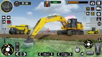 escavadora construção sim Screen Shot 0
