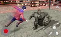 Super Spider Kid Hero City Battle: New Neighbor Screen Shot 1