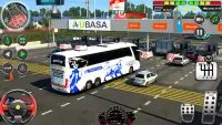 Condução de ônibus offroad Screen Shot 2
