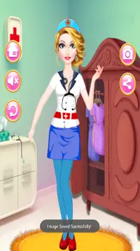 Nurse Dressup Screen Shot 3