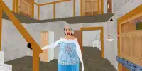Blue Granny :Horror Scary MOD Screen Shot 0