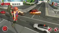 Flying Super Iron Hero survival Free Game 2018 Screen Shot 3