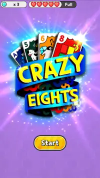 Crazy 8 : offline single game Screen Shot 2