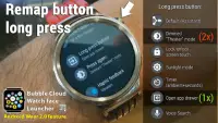 Watchface Tile Launcher dari Bubble Cloud Wear OS Screen Shot 4