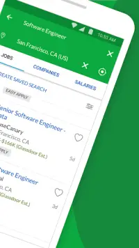 Glassdoor - Job search, company reviews & salaries Screen Shot 1