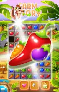 Fruit Harvest : Heroes Match3 Puzzle Game 2018 Screen Shot 1