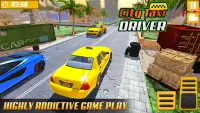 сумасшедшее такси игра : симулятор такси игры Screen Shot 4