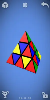 Magic Cube Rubik Puzzle 3D Screen Shot 1