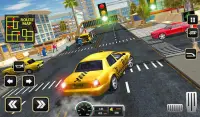 City Taxi Driving Cab 2020: Crazy Car Rush Games Screen Shot 7