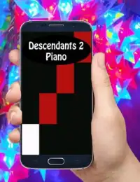 Descendants 2 : Piano Tiles Tap Screen Shot 1