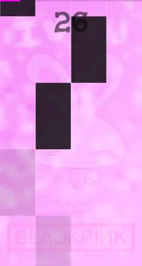 Black Pink Piano Game Screen Shot 5