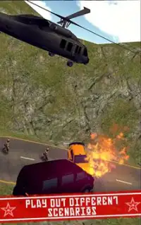 ロシア軍のヘリコプターレスキュー Screen Shot 2