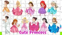Princess Jigsaw Puzzle Game For Girls Screen Shot 1