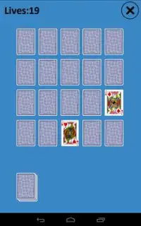 Memory Match Solitaire Screen Shot 1