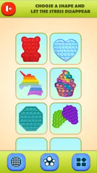 pop Bubble Wrap: Dimple Ringkas Mainan Fidget game Screen Shot 1
